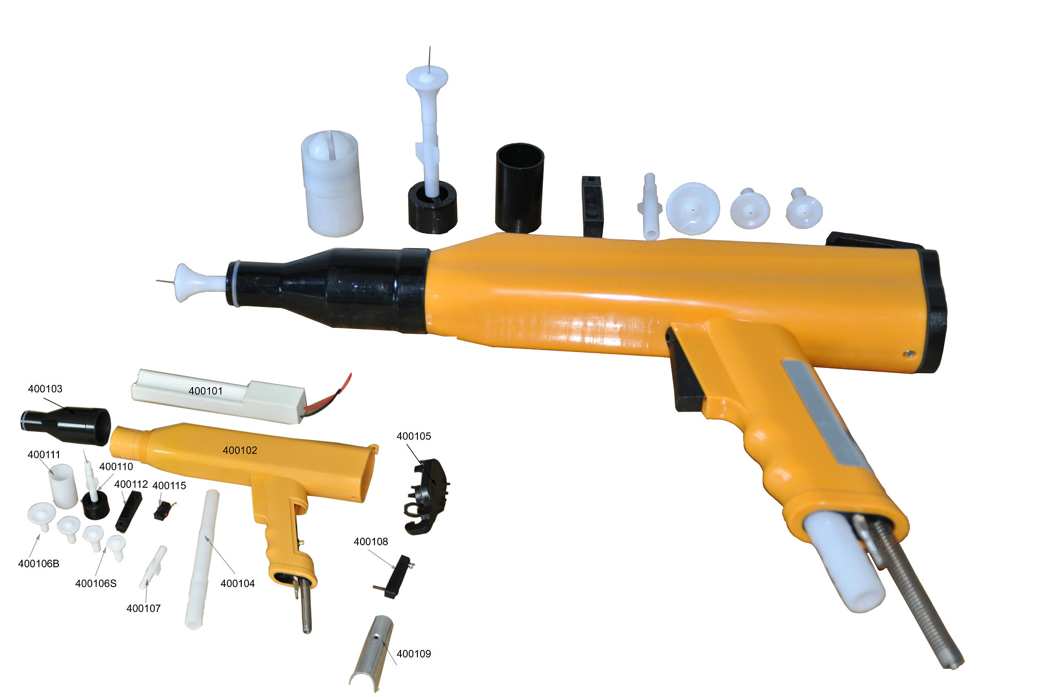 K Pistola de pintura